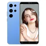 JoyHandy-J24Ultra Cheap Smartphone, 5.0'' Dual SIM Dual Camera, 16GB ROM 128GB Extension, Android 9.0, Face ID/WiFi/GPS 3G Mobile Phones (Blue)