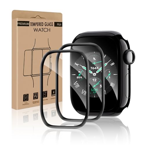 VSEER 2 Stück Schutzfolie für Panzerglas für Apple Watch Series 10 42mm, Ultra-HD Anti-Fingerabdruck Anti-Blasenfrei iWatch 42mm Displayschutzfolie, Frei von Staub Ultradünn Bruchsicher Glasfolie
