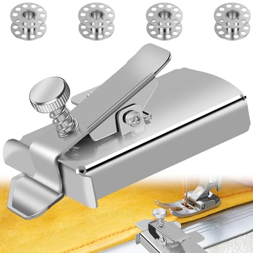 Magnetische Nahtführung 2Stk Agnetischer Nahtführer 7.6cmx3.3cm Anti-Curl Magnetmessgerät Multifunktions Seam Guide Für Nahtzugaben Nähmaschinen Bekleidungshersteller und Heimnäh-Enthusiasten