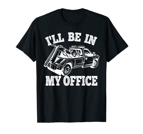 I'll Be in My Office Pannenwagen Männer Pannenwagen T-Shirt