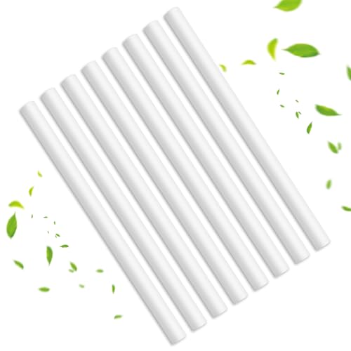 24 Stück Luftbefeuchter Sticks Luftbefeuchter Baumwolle Sticks Filter Aroma Baumwollfilter Aroma Diffusor Nachfüllstäbchen Docht Ersatz Nachfüllung Filter Ersatzdochte Sticks für Diffusor Diffusoren