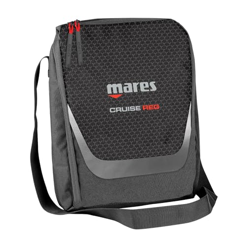 Mares Cruise Reg, Umhängetasche zum Schutz Ihres Atemreglers und Anderen Zubehörs, Erwachsene, Schwarz, One Size