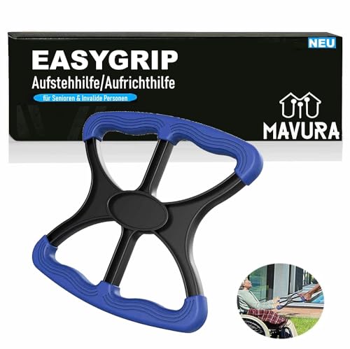 MAVURA EASYGRIP Universelle Aufrichthilfe Standhilfe Aufrichtgriff, mit Antirutschbelag für Senioren & Menschen mit Behinderung