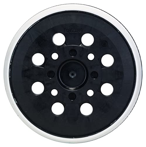 Bosch 1x Schleifteller (Ø 125 mm, mittelhart, mit Klettsystem, Zubehör für Exzenterschleifer)