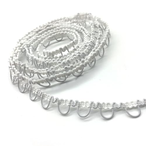Elastisches Band für Hochzeiten 9m Elastische Kordel für Näharbeiten, Knopflochverzierung, Damenmode, DIY-Projekte und Mehr