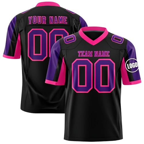 XYYYHTL American Football Kostüm Kinder American Football Trikot Custom Mannschaftsname Ihr Name Logo Rugby Trikots Kostüm Footballspieler Kinder Herren Damen