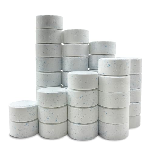 Effektiver Pool Chlortabletten,Pool Chlortabletten,Multifunktions Pool Chlortabletten,zur dauerhaften Chlorung von Pool und Schwimmbad und Effektiv, 800g (20g*40stück)