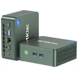 GMKtec G3 Plus N150 Mini PC Intel Twin Lake N150 (Upgrade N100), 16 GB RAM 3200 MHz, 512 GB SSD M.2 NVMe SSD (unterstützt PCIe 3.0), Mini Computer, USB 3.2 * 4, 2*HDMI 4K@60Hz, 2.5G LAN, Micro PC