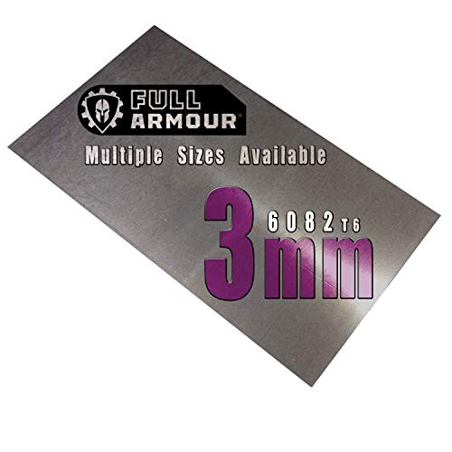 Aluminiumblech 3mm 200 mm x 100 mm (20cm x 10cm)