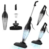 Aigostar Staubsauger mit Kabel 4 in 1, 600W Stabstaubsauger, 15KPA, 1,2L Kapazität, Leicht und Ideal für Zuhause, Sofa und Haustierreinigung - Stan