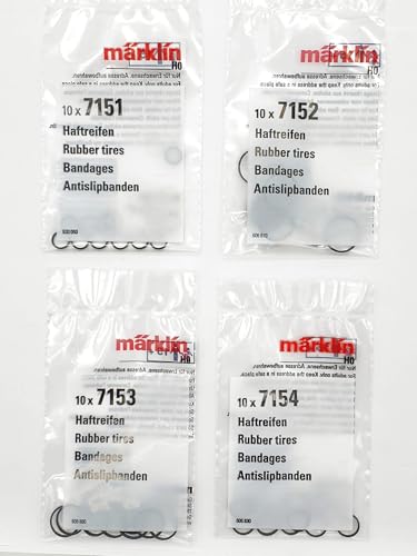 Märklin Haftreifen Set 7151, 7152, 7153, 7154