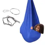 Hängematte, Therapieschaukel Kindern, Hängesessel Indoor Vertikaltuch Kindern, Vertikaltuch, Yogas Hängematte Set, Swinger Air Fliegen Yogas-Schaukel, Hammock Swing 200KG
