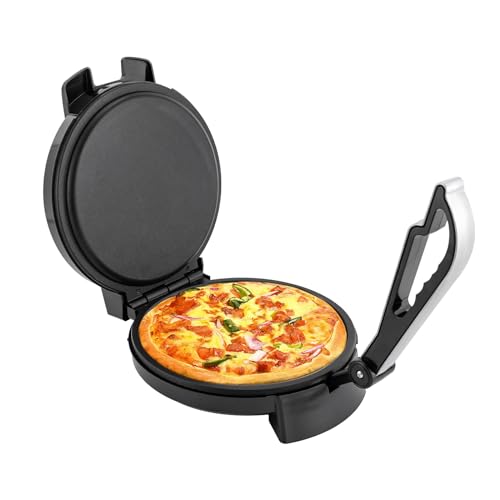 Tortilla Presse 26 cm aus Gusseisen Roti Maker aus Gusseisen Roti Press Machine Tortilla-Maker für Pfannkuchen Pan Cakes Omeletts Palatschinken