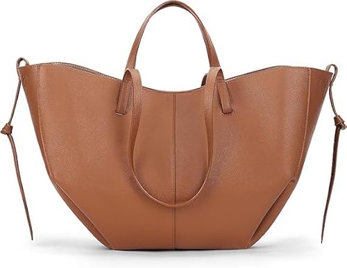 GSenhui Tote Bag Elegant Handtasche Veganes Leder Shopper Tasche Groß Schultertasche Braun Tragetasche mit Geldbörse Damen-Henkeltaschen Womens Handbags