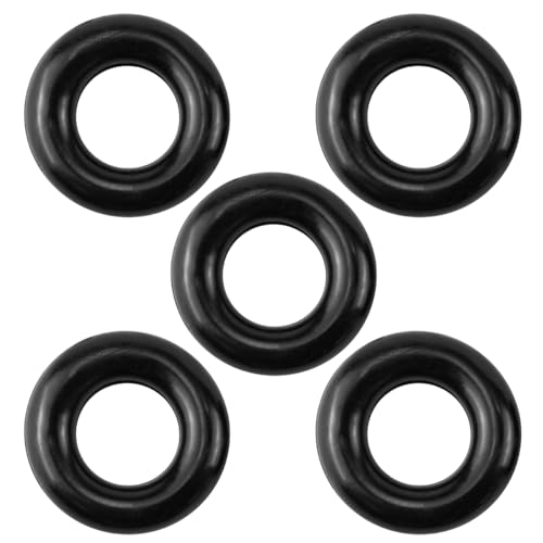 FERCAISH 5 Stücke Nähmaschine Gummiring, Nähmaschinen Ersatzgummi Zubehör, Spulenring Haushalt Ersatzteile Schwarz
