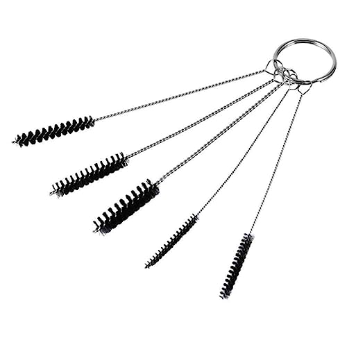 5 stücke Mini Airbrush Werkzeug Pinsel Nylon Reinigung Selbstdurchmesser Düse 2mm Strohhalm Set Bürsten U6U6 Reiniger Pinsel Reinigung Brus