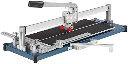 Kaufmann Fliesenschneider TopLine PRO 630 mit einer Gesamtschnittlänge von 630 mm Robust Ausführung mit Stahl-Grundplatte 10.845.02