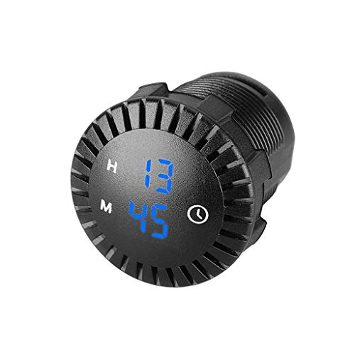 KieTeiiK 12V/24V Automotive Auto Boot LKW Für Touch Digital Uhr Led Anzeige Led Digital Uhr Display