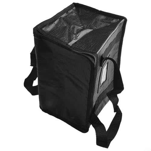 Große isolierte Taschen für die Lieferung von Lebensmitteln, halten Sie Ihre Mahlzeiten warm/kalt, ideal für Arbeit und Grillen (28 x 17 x 20 cm)