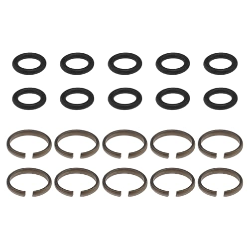 Be In Your Mind 10 Sätze Schlagschrauber Stecknuss Haltering Sicherungsring mit O-Ring Geeignet für 1/2-Zoll Schlagschrauber Werkzeugteile und Zubehör