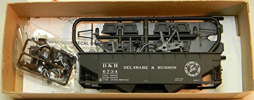HO KIT Offset-side Twin Hopper, D&H