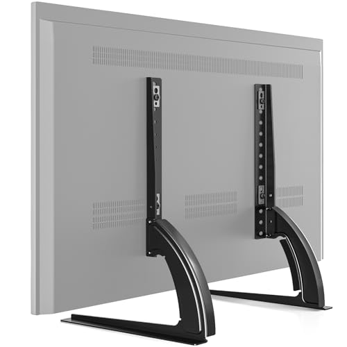 TV Standfuss Fernseher Standfüße Beine, RFIVER Universal Fernseh Füße, TV Ständer Tisch Stand, Fuer 32-55 Zoll Smart TV, Hohenverstellbar VESA Max 800x400mm