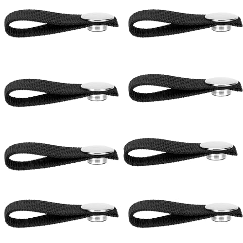 ZAHD 8 Stück Hockeyhelm Kinnriemen Abnehmbare Ersatz Kinnriemen Hockey Helmriemen Hockey Kinnriemen Unter Dem Kinnriemen Eishockey Helm Kinnriemen Hockeyhelm ZubehöR Für Eishockeyausrüstung (8)