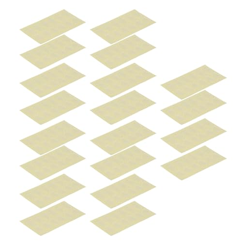 Doppelter Transparenter Klebstoffpad, Transparentes Klebstoffkissen 240 PC 16x12.29 X 2 Mm für Puppenzahlen