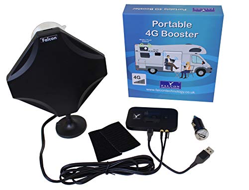 Falcon LTE 4G WLAN Antenne, Access Point DIY Kit, 4G, Plug and Play, LTE/GSM/3G/2G, Wohnmobil, Wohnwagen, LKW, Camper Van, Telekom LTE, Vodafone, Telefonica und O2