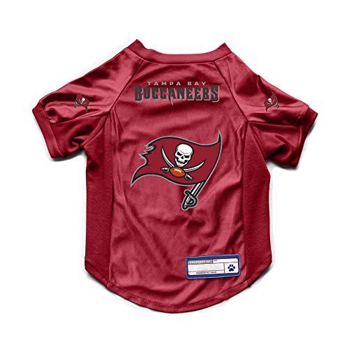Littlearth Tampa Bay Buccaneers NFL Stretch Haustier-Trikot für große Hunde
