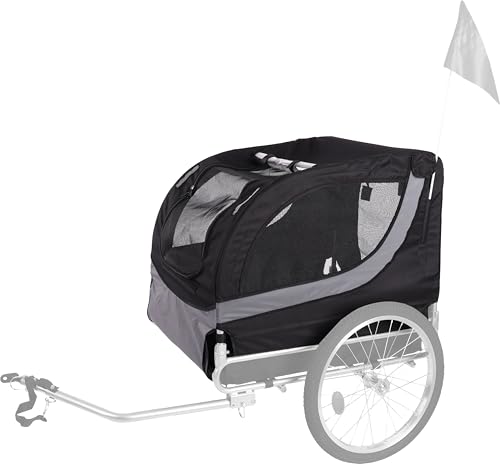 Flamingo Overtrek für Fahrradanhänger Tybalt – Einfach Zu Befestigen, Langlebig und Stilvoll, Tybalt Fahrradanhänger!
