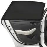 Sonnenschutz Auto Baby, CNMTCCO 2 Stück Auto Netz mit UV Schutz/Blendschutz, für Schützt Baby, Kinder, Erwachsene Haustiere,Universal passend für die meisten Autos
