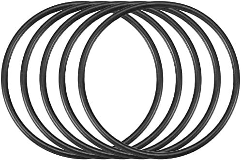 Gummidichtung, O-Ringe Gummidichtung, Buna-N, SealingGasket, Nitrilkautschuk-Dichtungssatz, Nitrilkautschuk-O-Ringe 45 mm Außendurchmesser 41 mm ID 2 mm Breite, metrische Buna-N-Dichtung, 30 Stück ID