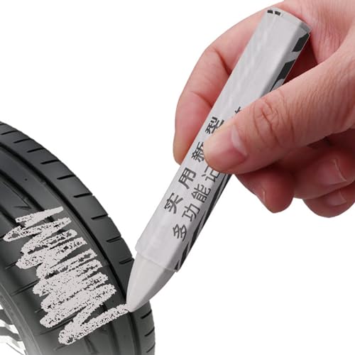 Zvn Zojne Buntstiftmarker für Reifen, Reifenkreide, wasserfeste -Markierungsstifte, Buntstift für Autoreifen, lichtbeständige Reifenstifte für Steine, Fliesen, tragbare Markierungsstifte für Holz