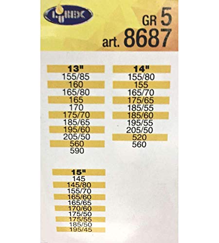 LUBEX-SCHNEEKETTEN GRÖßE 9MM GRUPPE 5 8687