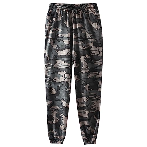 WKAYsIV Herren Herren Cargohosen rote Hose Herren Hosen Mit Gummibund Basic-Fleece-Joggerhose mit elastischem Bund Kurze Retro Hose Herren(Schwarz,XL)