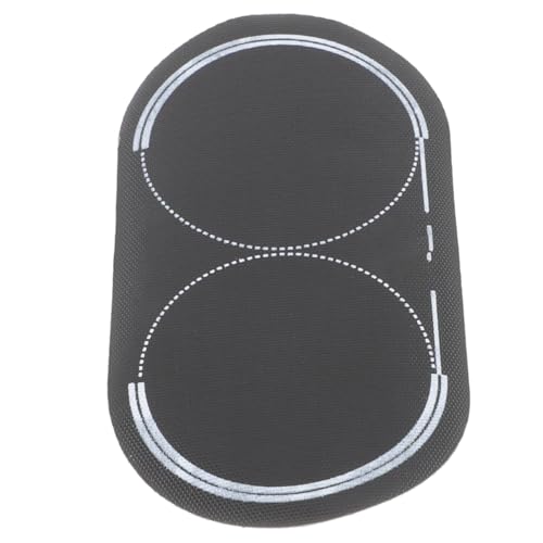ERINGOGO Doppel Pedal Schutzaufkleber für Trommeln Hochwertige Trommelschutz Patches für Langlebige Nutzung Effektiver Schutz und Verbesserte Klangqualität Installieren
