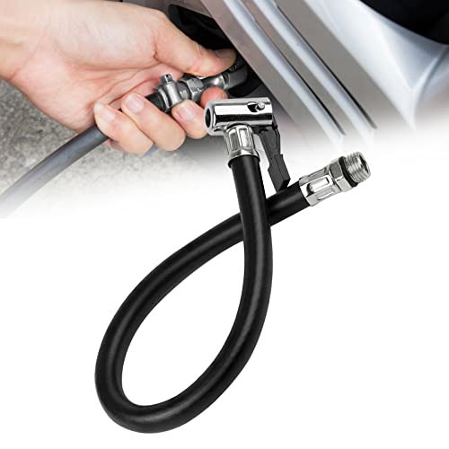 Kitnelw Luftpumpe Schlauch Auto Inflator Schlauch Tire Luftschlauch Kompressor Luft Reifen Schlauch Ventil, Motorrad Kompressor Schlauch für Autoreifen, Fahrradreifen, Luftkompressoren, Luftpumpen