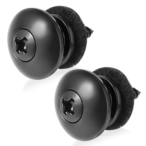 2 Stück Gitarrengurtschloss Gitarre Strap Locks Button Gitarrengurt Schlösser Gitarrengurt Schloss KnöPfe Sicherheit Straplocks Rutschfeste Strap Retainer System Security Locks Gitarre für Akustik