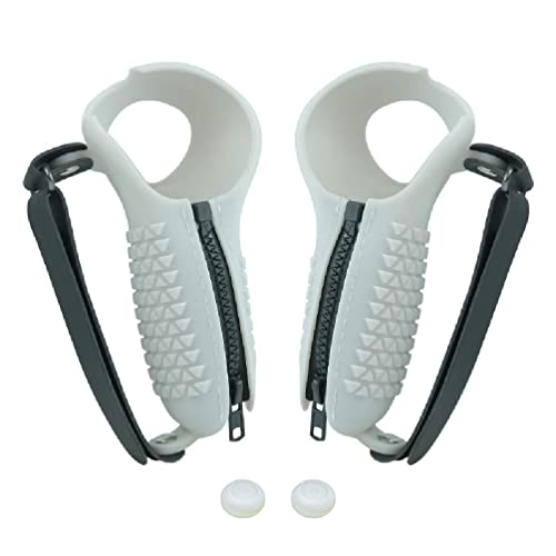 UNFAIRZQ Komfort Silikonhülle Professioneller Controller Griff für 4 VR Controller Halterungen Griffschalen Protektoren Tasche Controller Silikon Griff