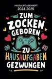 Hausaufgabenheft 2024/2025: Hausaufgabenplaner | Schülerkalender Gymnasium Teenager Jungen mädchen | August 24 - Juli 25