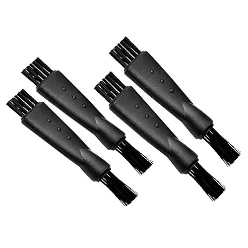 Laonco 4-Teilige Doppelseitige Rasierapparat-Rasierer-ReinigungsbüRste Clipper Cleaner Brush Clipper-ReinigungsbüRste für MäNner