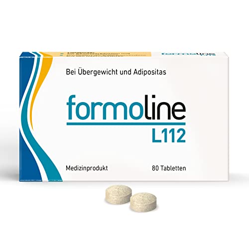 formoline L112 | Kalorienmagnet zum Abnehmen | 80 Tabletten | Einzigartiger Wirk-Ballaststoff L112 | Deutsches Qualitätsprodukt | Natürlicher Ursprung