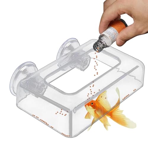 Fischtanks - Lebensmittelverteiler für Aquarium | Feste Stromversorgung für Fische mit Antihydwick -Design, stabile Struktur für Tropische, goldene Fische und Beetta im Tank nähren