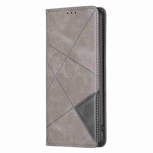 Beddouuk Hülle für Google Pixel 8A Handyhülle PU Leder stoßfest Brieftasche Schutzhülle für Google Pixel 8A Tasche Case mit Kartenfächern und Standfunktion Lederhülle-Grau