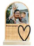 Geschenke für Bonus Papa - Definition wie im Duden Holzbild - Bonus Papa Geschenke, Bonus Papa Geburtstagsgeschenk, Gemälde, Bester Bonus Papa, Geburtstagsgeschenk für Bonus Papa personalisiert