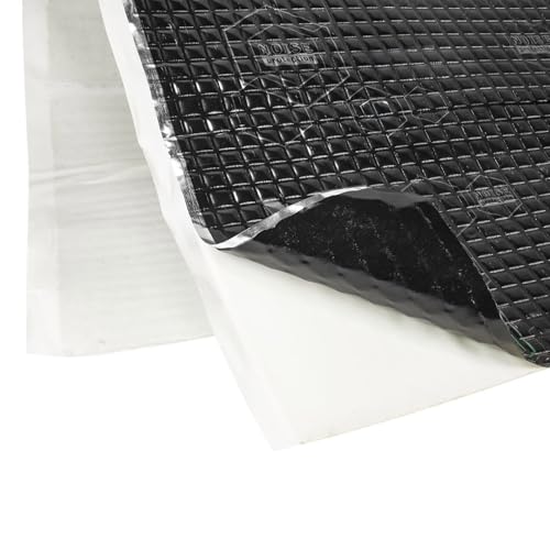 tomzz Audio VDM16-2 Alubutyl Schalldämmung Schalldämmmatten Set für 2 Türen Anti Dröhn Vibration Dämmmatte Auto Boot selbstklebend