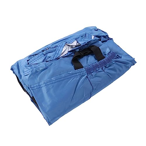 CRILSTYLEO Regenschutz motoradabdeckhaube motorradabdeckung motoradjacke motorradjacken Vollkasko für Motorräder motorradregenkombi Motorbike Jackets -Kettenabdeckung Blue