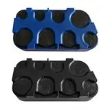 RELKLYU 2-Teilige Münzplastik-Aufbewahrungsbox, Münzspeicherwerkzeug, Münzhändler, Geeignet Für Geschäfte, Häuser, Büros.