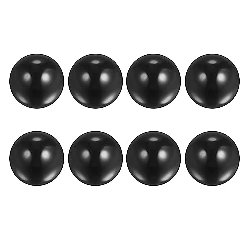 QUARKZMAN 8Stk Silizium Nitrid Kugeln 7mm Durchmesser G5 Präzisionskugel für Lager Schwarz